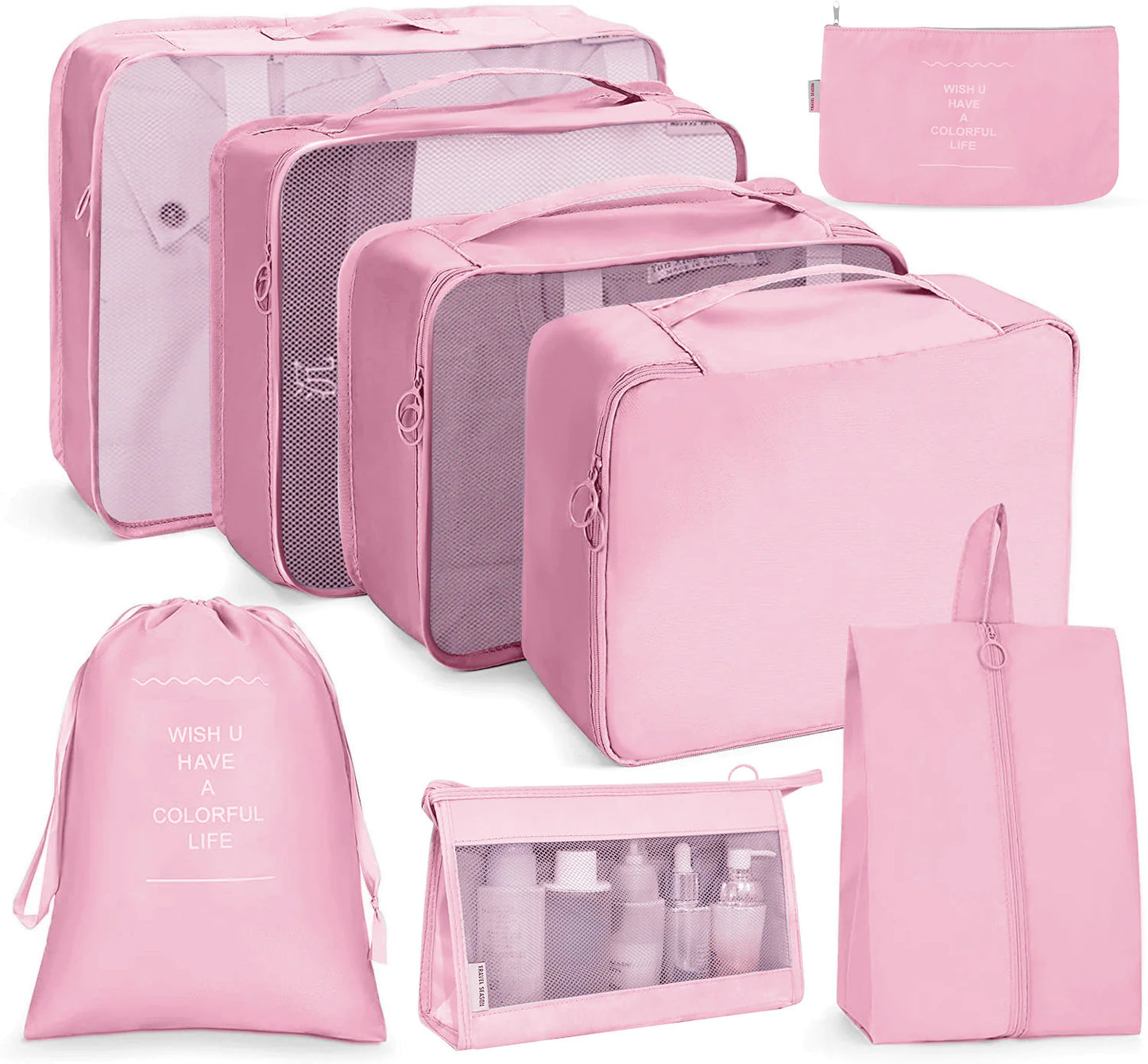 8-Piece Organizer Set for Travel