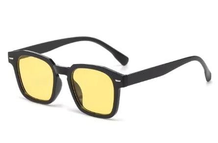 Retro Square Frame Sunglasses