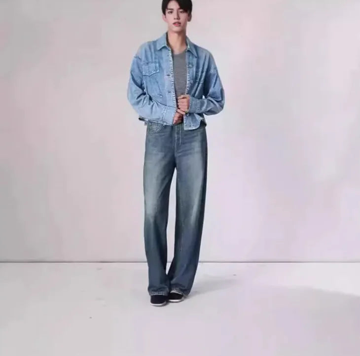 Retro Ease Wide-Leg Jeans